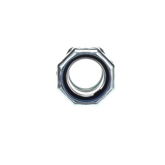 T&B® 5235 Non-Insulated Straight Conduit Connector, 1-1/4 in Trade, Steel, Chromate Coated/Electro-Zinc Plated