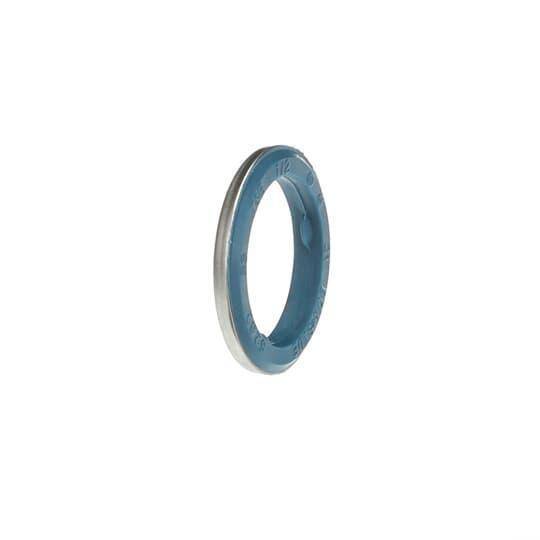 T&B® 5262 Sealing Gasket With Retainer, Santoprene™ Sealing, 1/2 in, For Use With Liquid Tight Flexible Metal Conduits, 316 Stainless Steel
