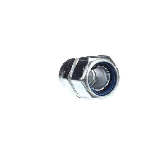 T&B® 5272 Straight Female Hub Adapter, 1/2 in Trade, Steel, Chromate Coated/Electro-Zinc Plated