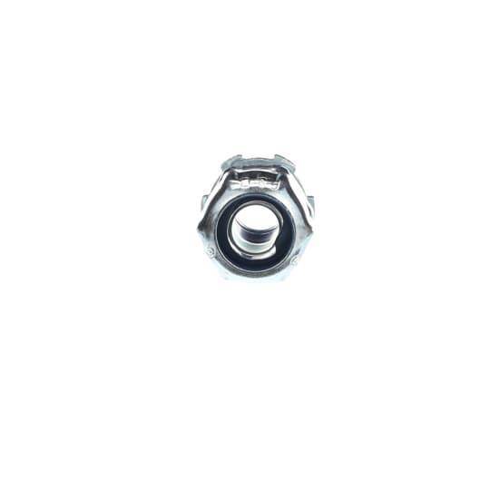 T&B® 5331 Insulated Straight Conduit Connector, 3/8 in Trade, Steel, Chromate Coated/Electro-Zinc Plated