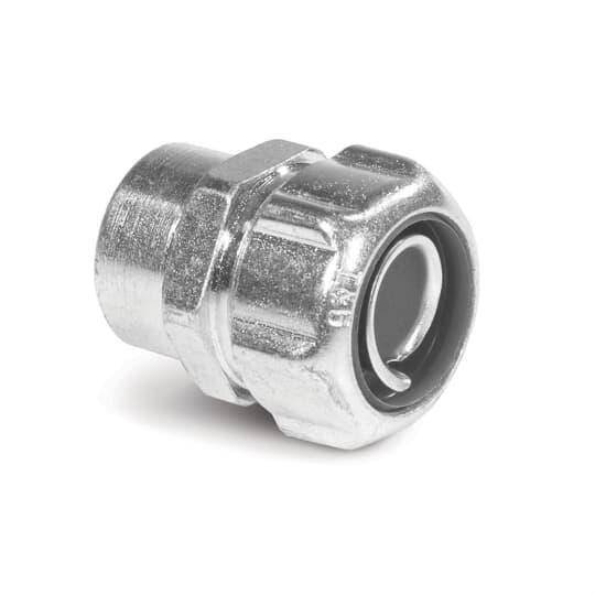 T&B® BULLET® Quick Connect™ LT50P-QC-LG Straight Liquid Tight Connector, 1/2 in Trade, Thermoplastic