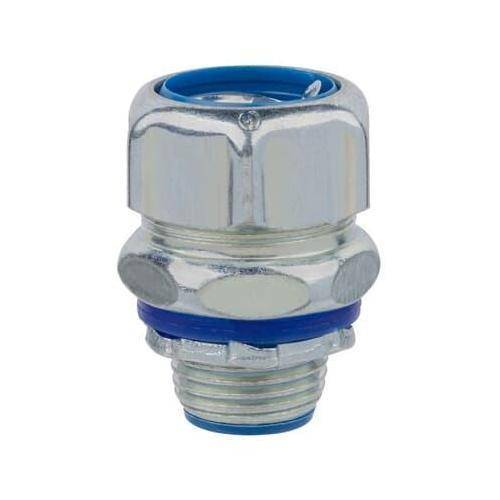 T&B® BULLET® Quick Connect™ LT75P-QC-LG Straight Liquid Tight Connector, 3/4 in Trade, Thermoplastic