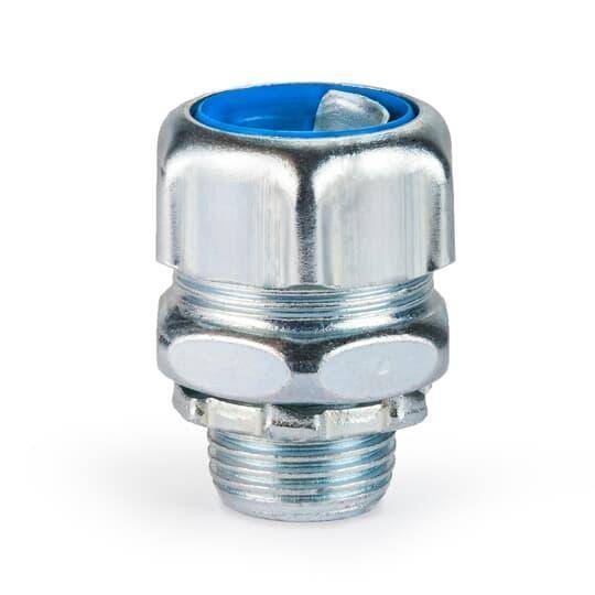 T&B® BULLET® Quick Connect™ LT75P-QC-LG Straight Liquid Tight Connector, 3/4 in Trade, Thermoplastic