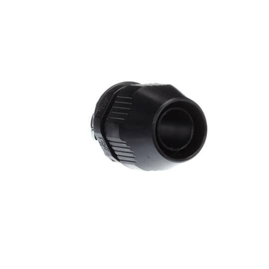 T&B® Plastic Bullet® LT75P Flexible Straight Conduit Connector, 3/4 in Trade, Thermoplastic