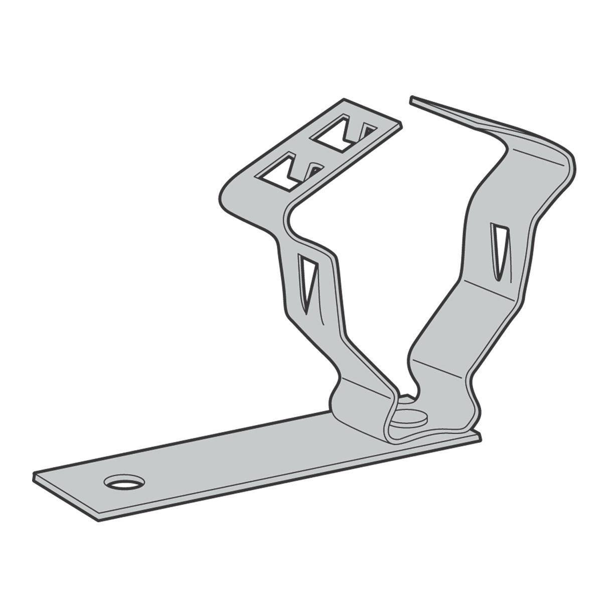 Steel City® SSF-CC1/2-3/4-FB SSF-CC Nailing Clamp, 1/2 in, 3/4 in Condu
