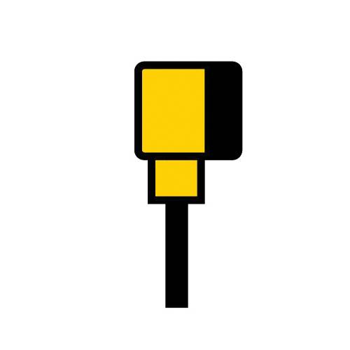 Turck VBS 2-A669-5 Single End Cordset, Right Angle Female Connector, 5 m L Cable