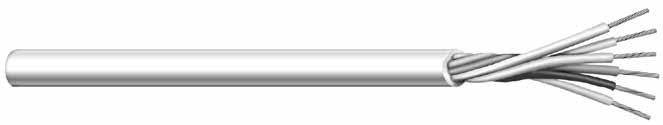 18 AWG 3-Conductor Stranded Gray PVC Jacket Unshielded Communication Cable (1000 Ft)