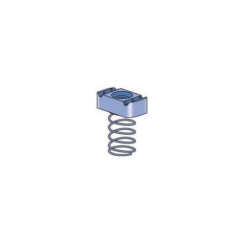 Unistrut® P1008U-SS Channel Nut With Spring, For Use With P1000, P1100, P2000 and P3000 Channels, 3/8-16 Thread, Mild Steel