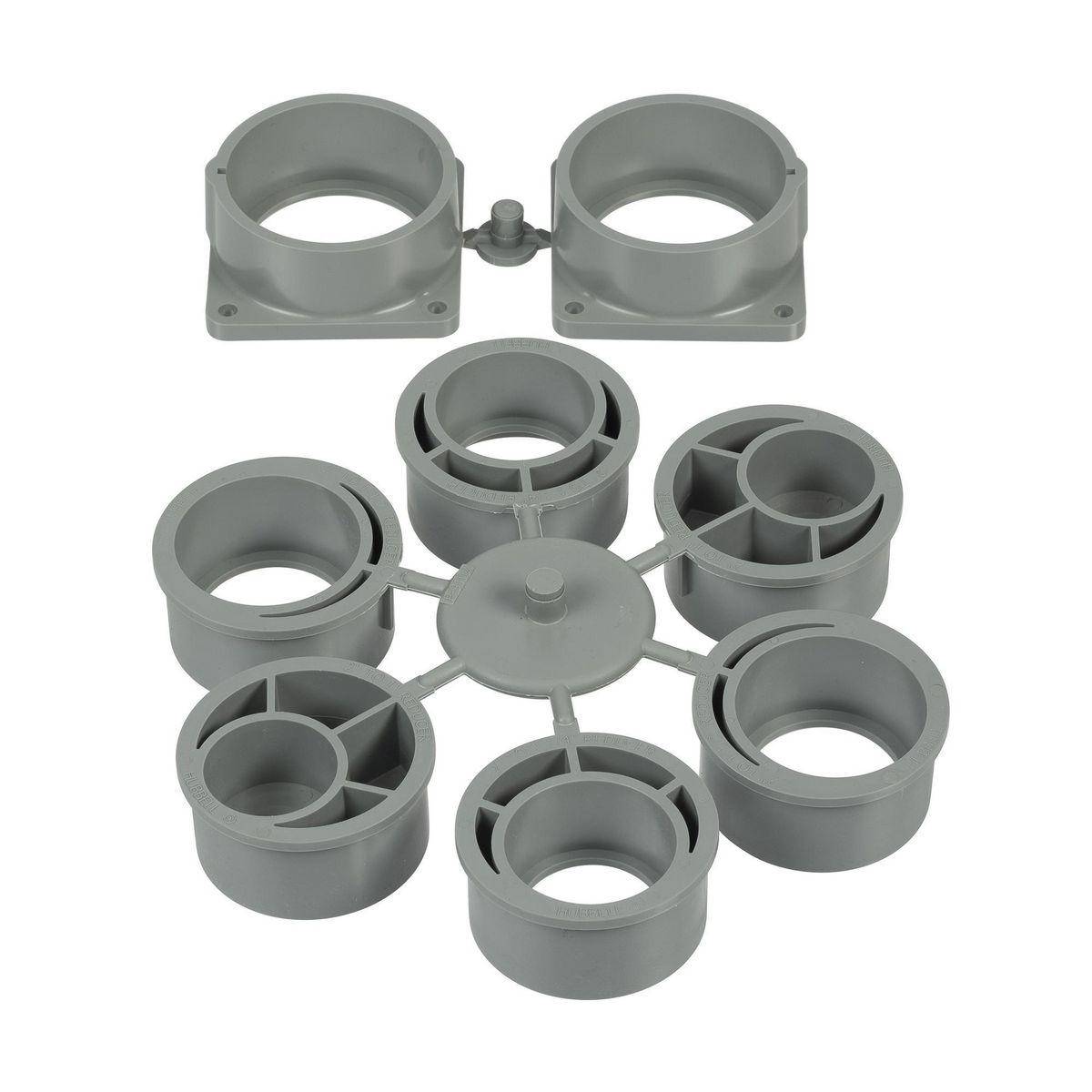 Wiring Device-Kellems CFBHUB200PVC Reducer Conduit Hub, PVC