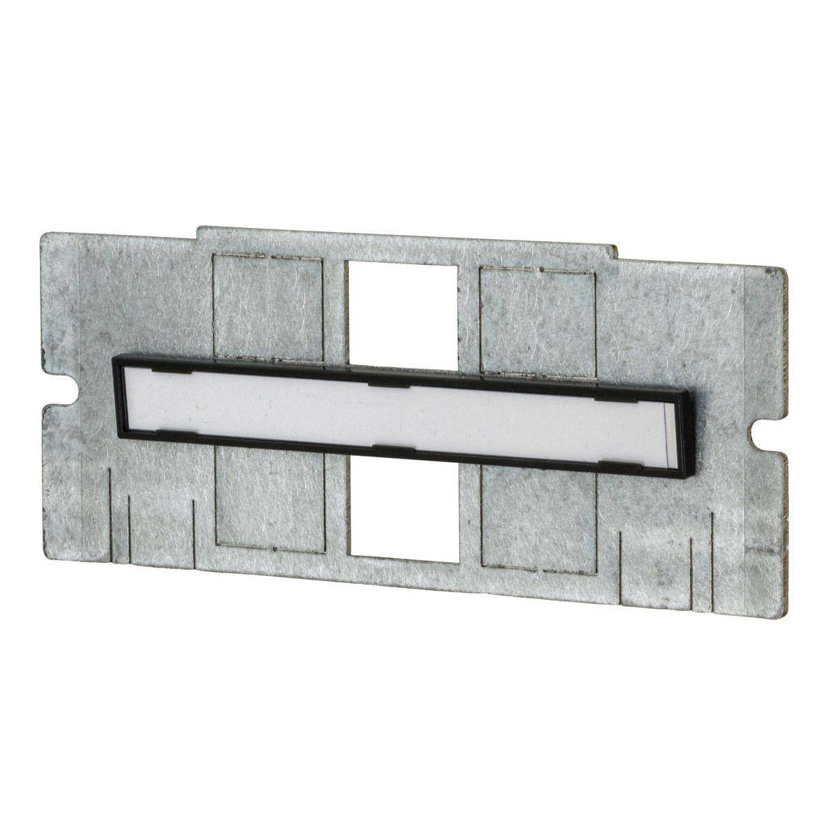 Wiring Device-Kellems FBMP6DJ CFB/AFB Series Mounting Plate, 2,4,6 Gangs, Steel