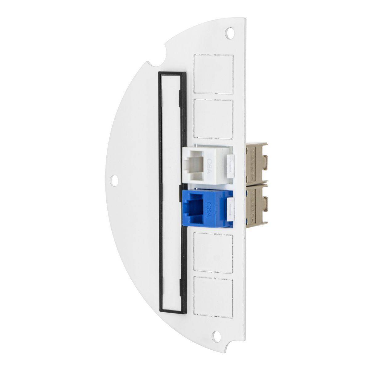 Wiring Device-Kellems S1R6SP6DJ S1R Recessed Rated Poke Through Accessories, 6 in Hole, For Use With Concrete, Steel