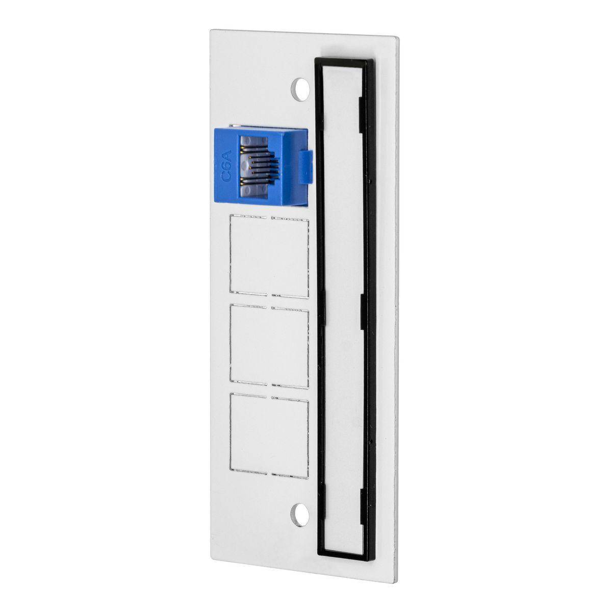Wiring Device-Kellems S1R8CSP4DJ S1R Recessed Fire-Rated Poke-Through Components Furniture Feed 8 in Series, Steel