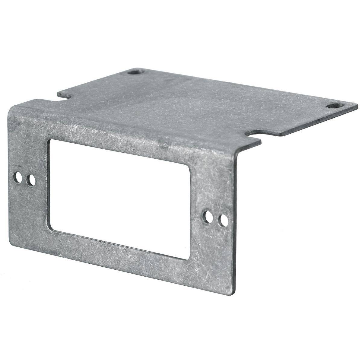 PREMISE WIRING 3SFBDS Decorator Floor Box Face Plate, 4.2 in L, Steel