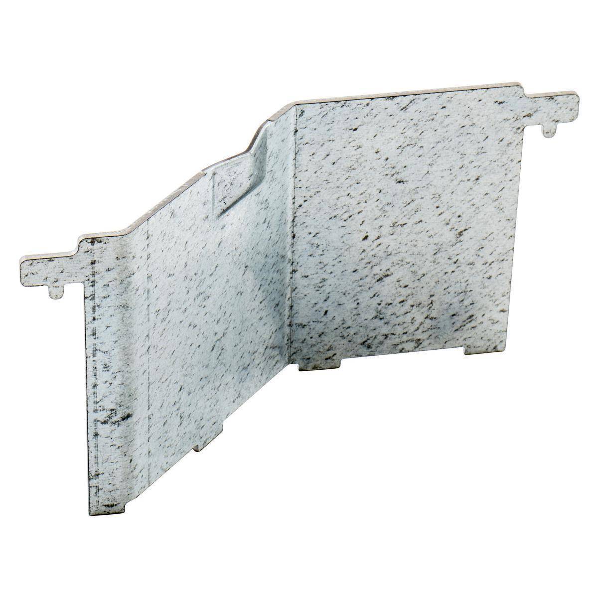 Wiring Device-Kellems AFBS1R6DIV Low Voltage Divider, Galvanized Stamped Steel, For Use With SystemOne® 6 in Round Raised Access/Wood Floor/Furniture Feed Box