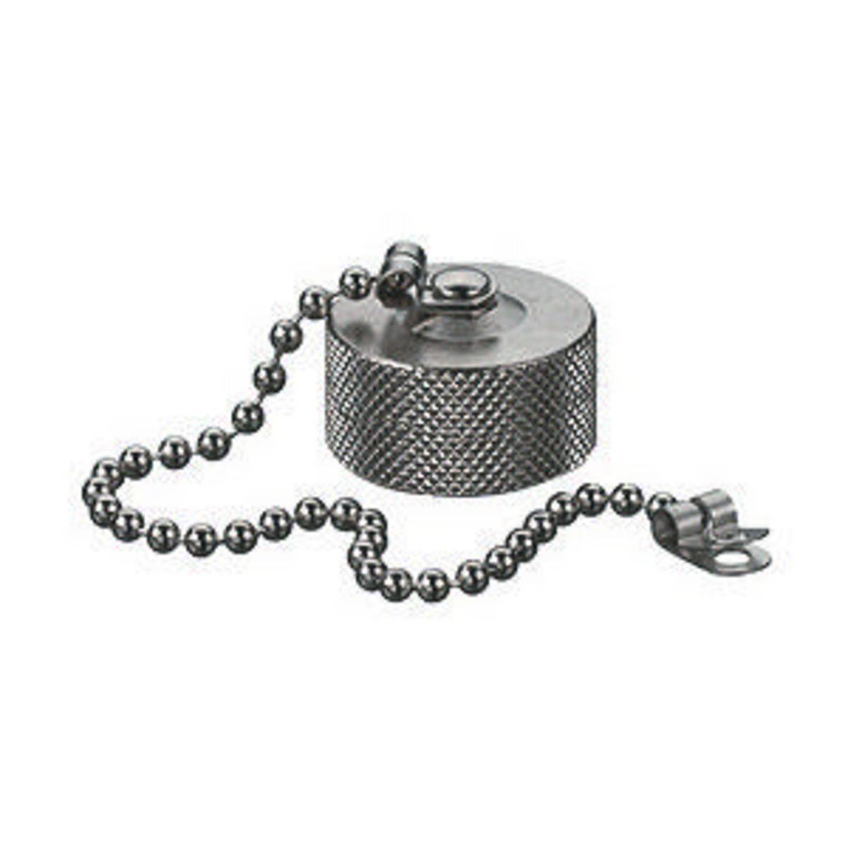 Wiring Device-Kellems LINKOSITY™ CCFCC Fabricated Closure Cap, For Use With 9 to 12 Pole, 10 A Male Receptacle, Aluminum