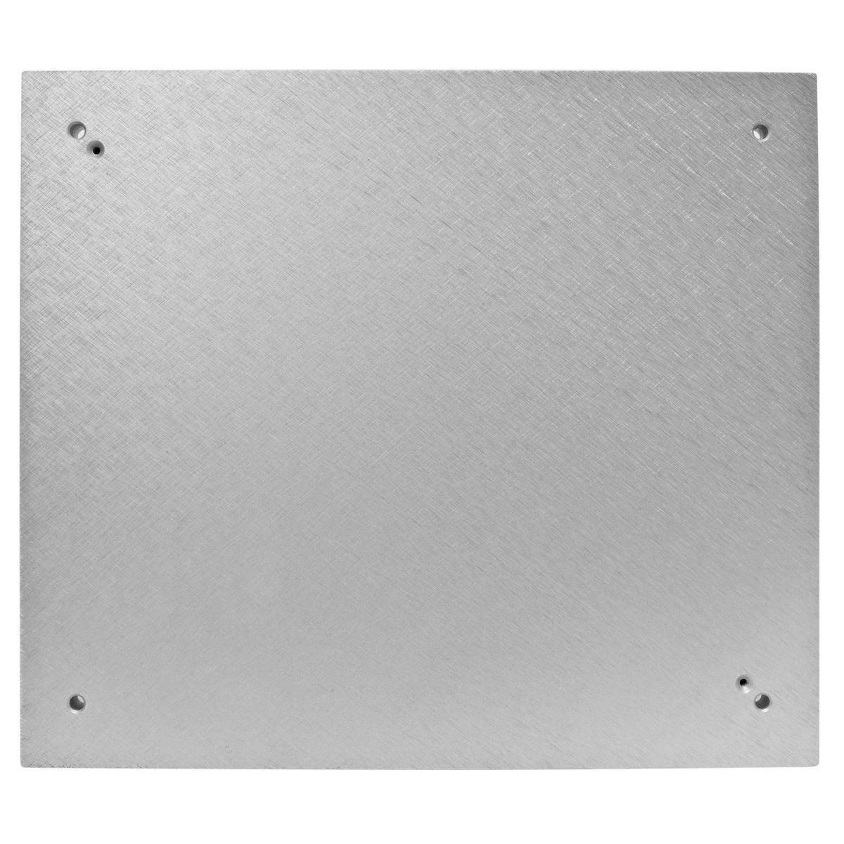 Wiring Device-Kellems CFB8JBC1 CFB High Load Floor Box Cover, 12.83 in L x 14.83 in W, Blank Cover, Aluminum