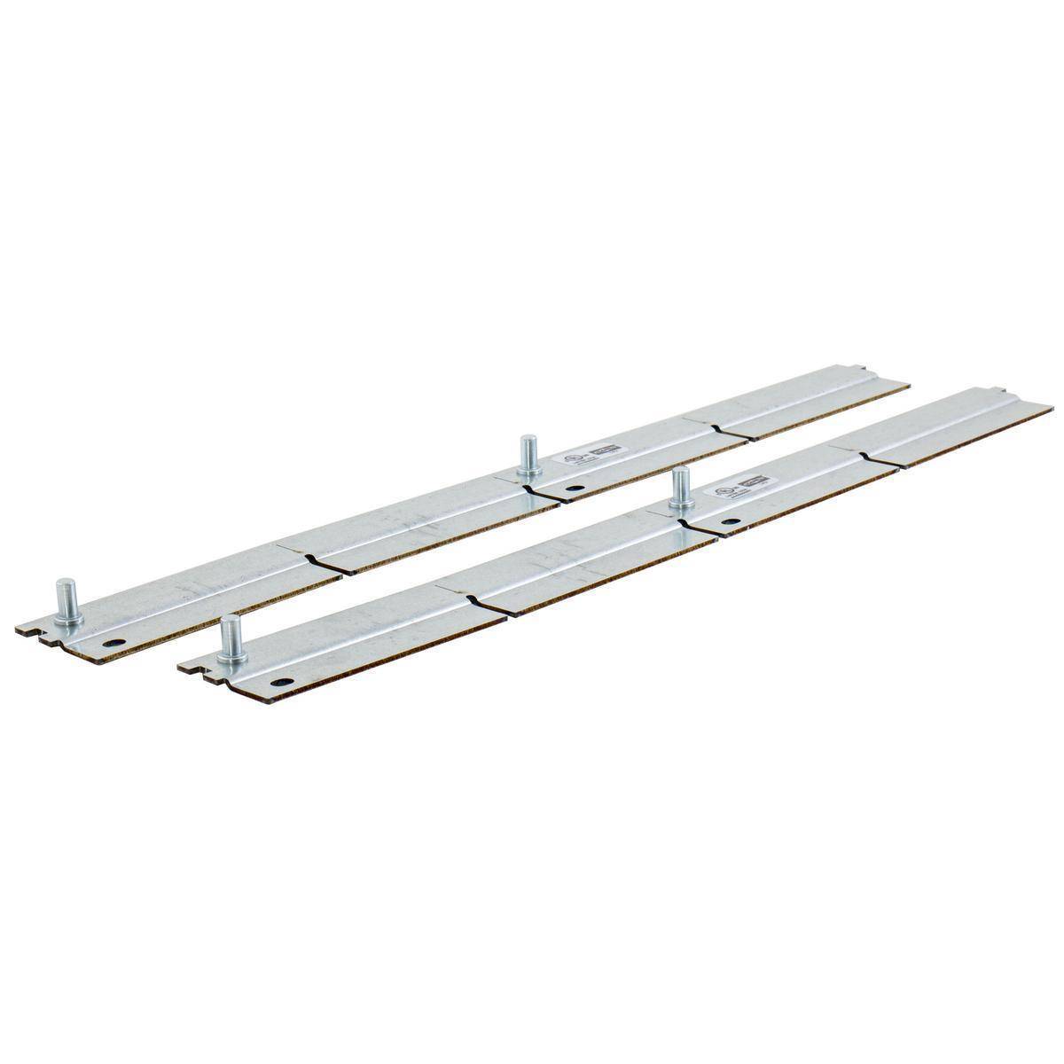 Wiring Device-Kellems SystemOne CFB8RCVRR075 2-Gang Standard Stackable Ring, Composite, 3/4 in Raised