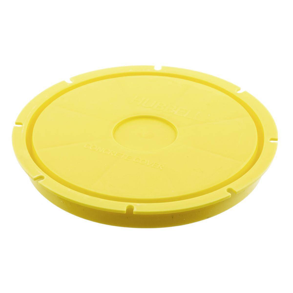 Wiring Device-Kellems CFBS1R4COVER Replacement Standard Temporary Pre-Pour Cover, 4 in Dia, Thermoplastic