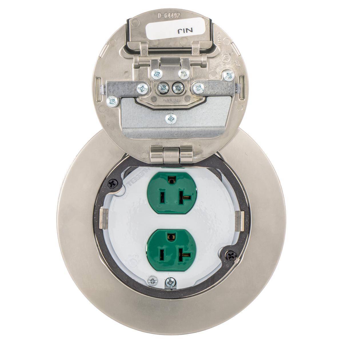 PREMISE WIRING CFBS1R4CUP Adjustable Standard Sized Mounting Cup, For Use With SystemOne® 4 in Round Recessed Floor Box