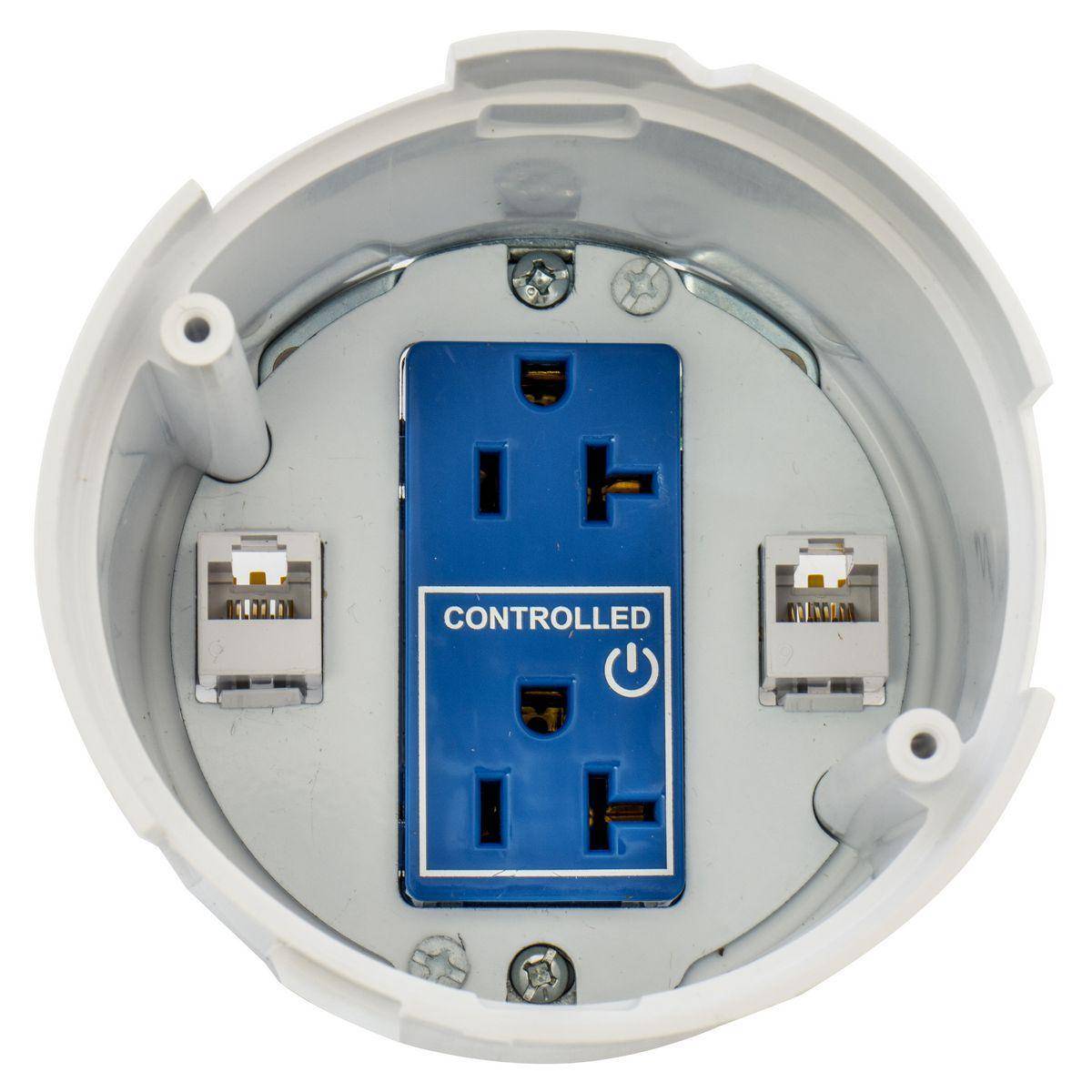 PREMISE WIRING CFBS1R4CUP Adjustable Standard Sized Mounting Cup, For Use With SystemOne® 4 in Round Recessed Floor Box