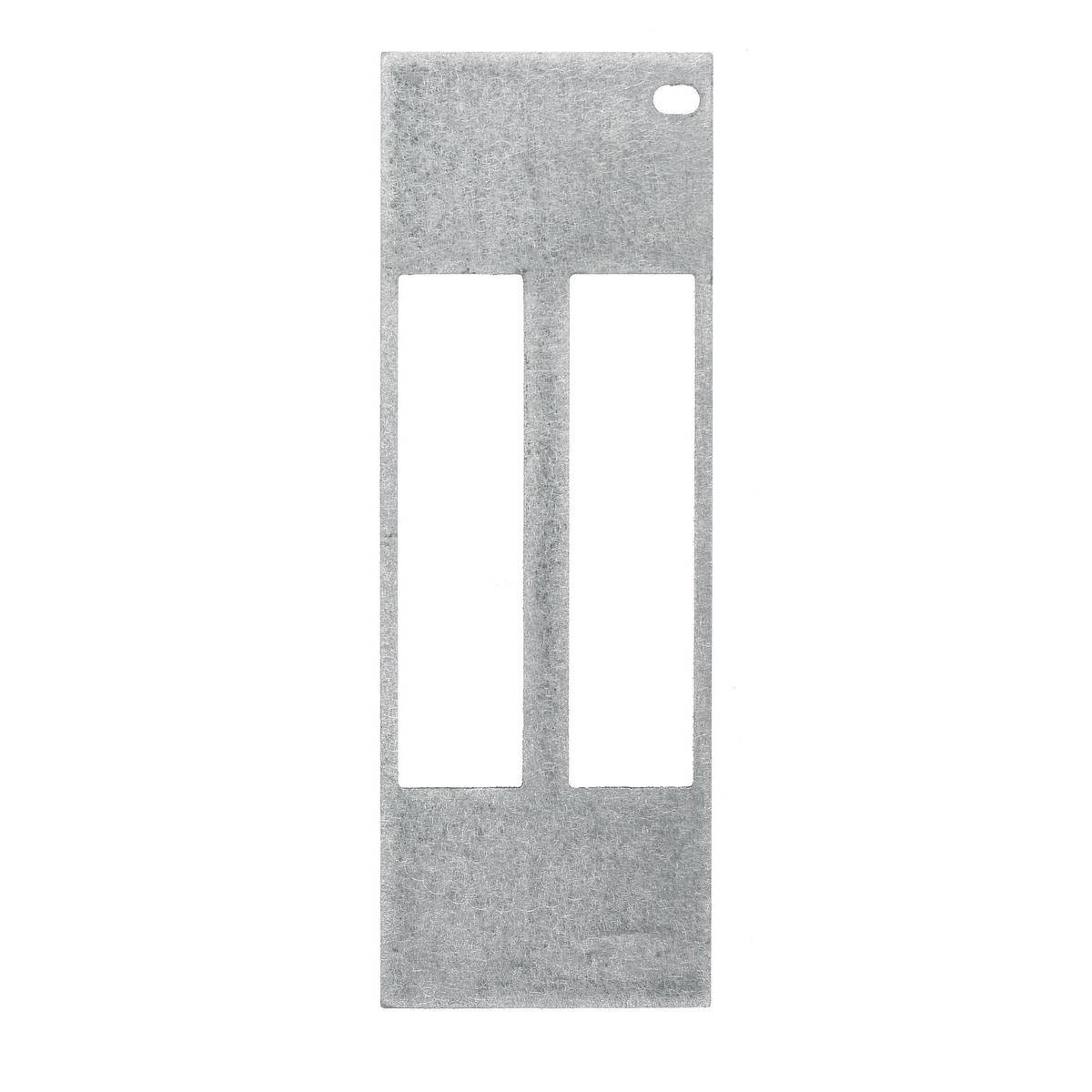 PREMISE WIRING ScrubShield® FB10MPTRAC CFB10 Mounting Plate, 1 Gangs, Stamped Steel