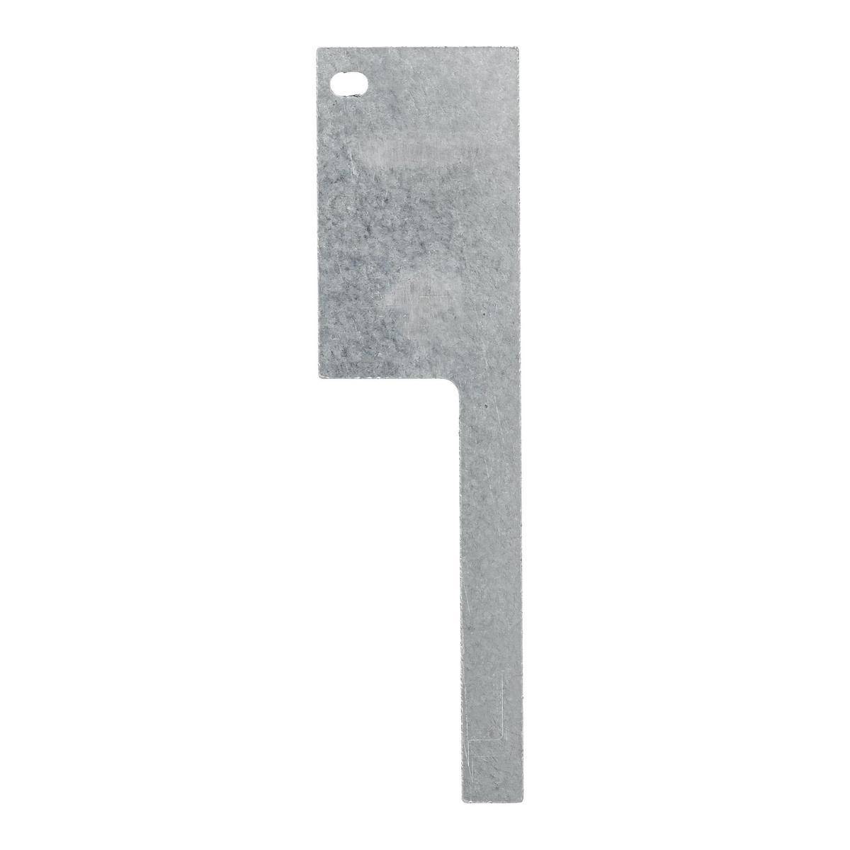 PREMISE WIRING ScrubShield® FB10MPX CFB10 Wire way Cutout Mounting Plate, 1 Gangs, Stamped Steel