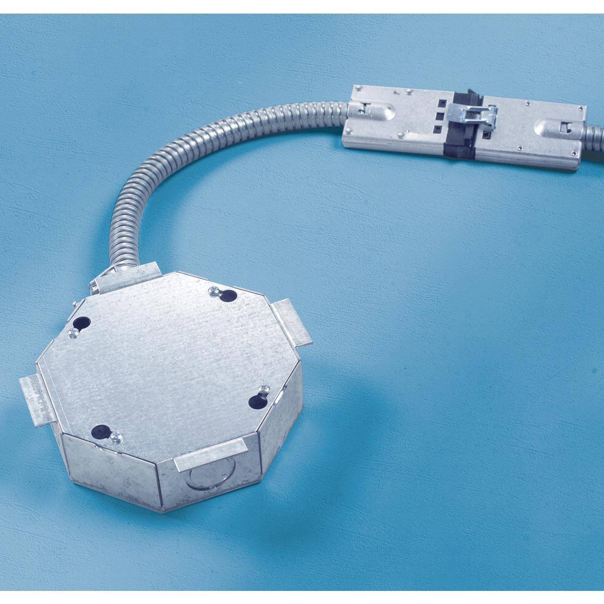 Wiring Device-Kellems FIJB332 Furniture Feed Standard Sized Box, For Use With 3/2/2 Connexions Modular Wiring System, 20 A at 120/208 VAC, 10 AWG Copper Wire, Floor Mount, Composite