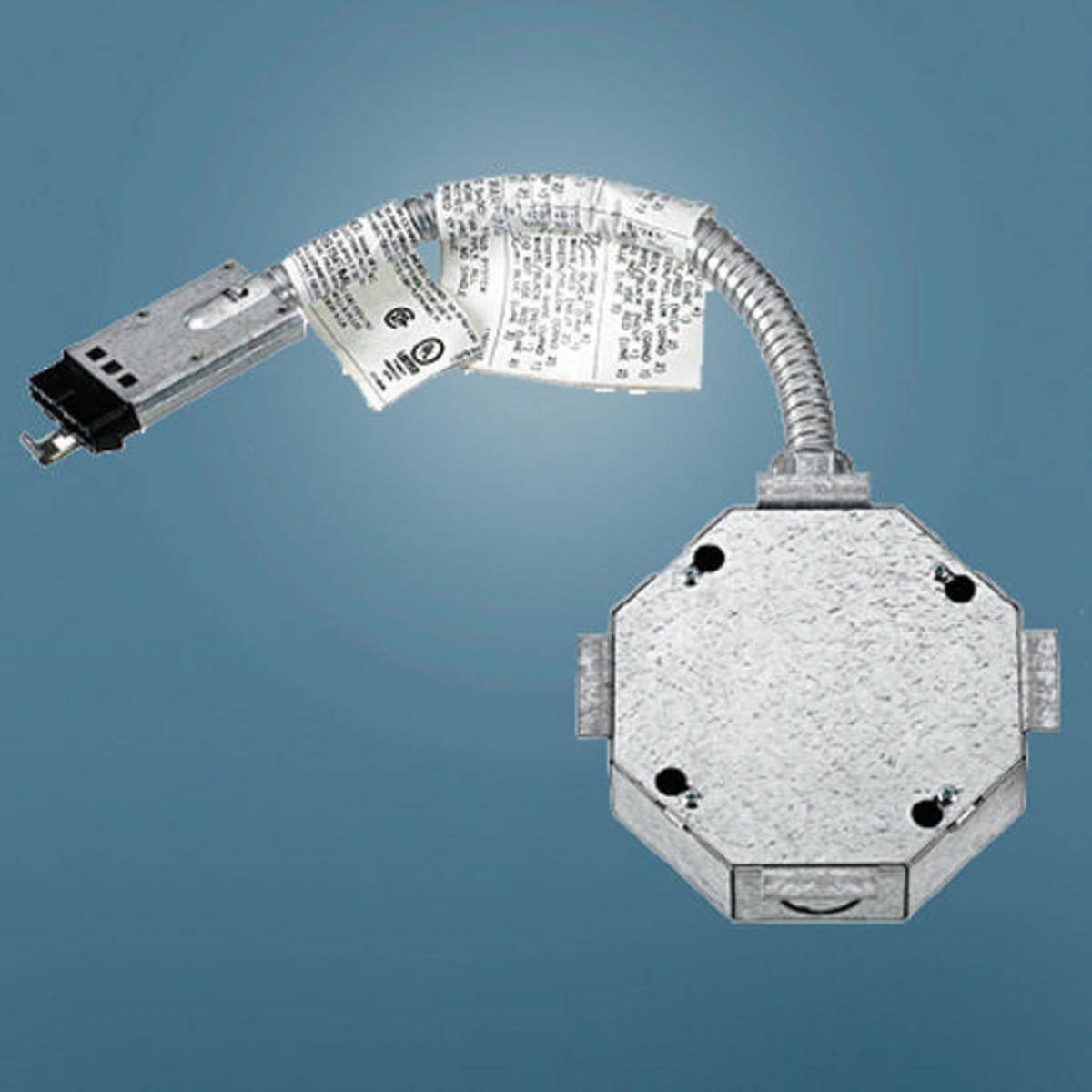 Wiring Device-Kellems FIJB332 Furniture Feed Standard Sized Box, For Use With 3/2/2 Connexions Modular Wiring System, 20 A at 120/208 VAC, 10 AWG Copper Wire, Floor Mount, Composite