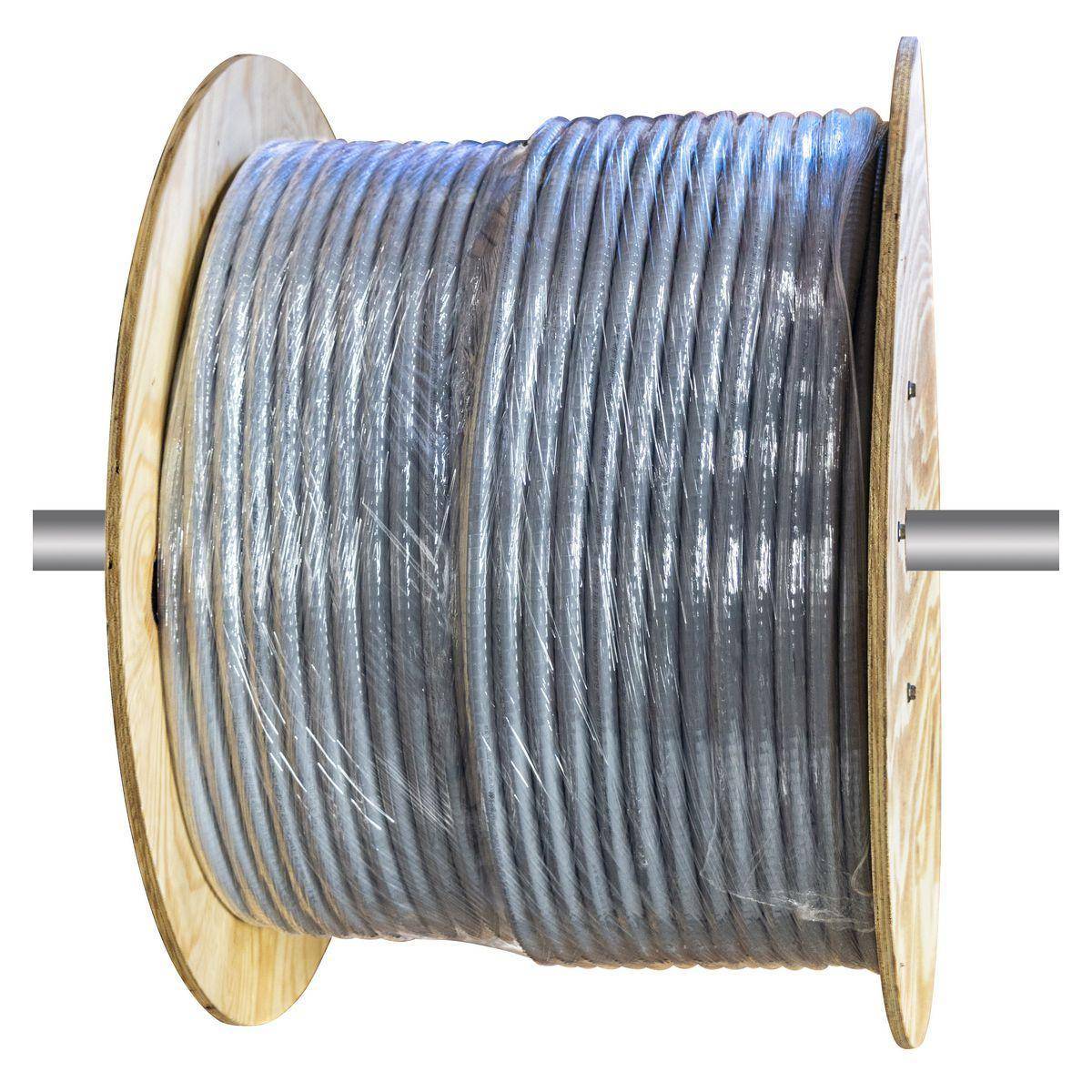 Wiring Device-Kellems G1050R1000 Non-Metallic Liquid Tight Conduit, 1/2 in Trade, 0.63 in ID x 0.83 in OD, 1000 ft L, PVC