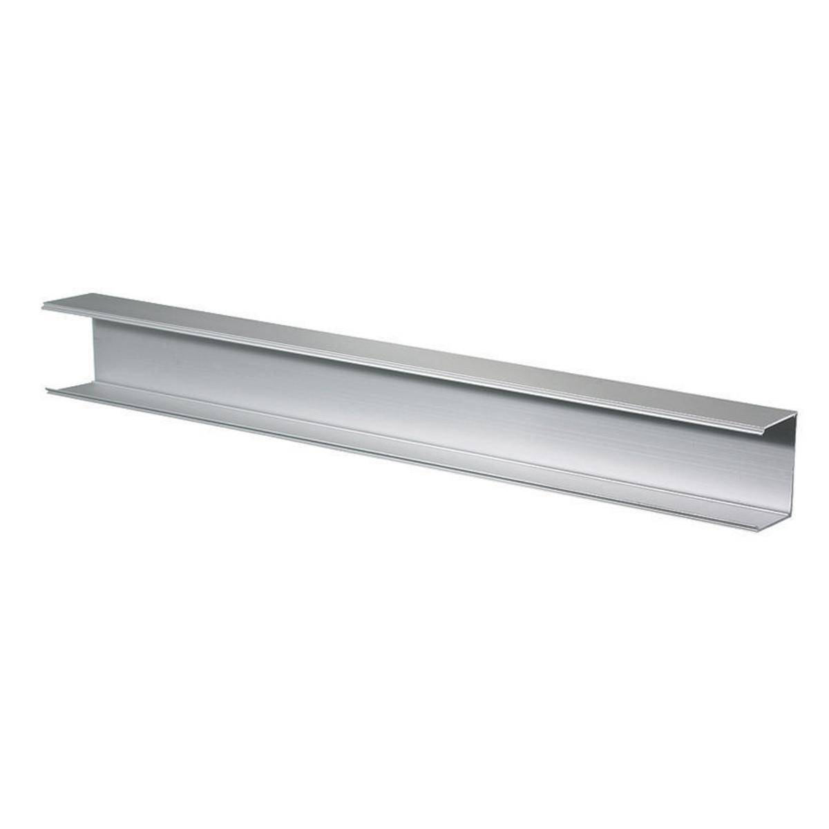 PREMISE WIRING HBLALU2000B10 Standard Raceway Base, 10 ft L x 1.84 in W x 0.82 in H, Extruded Aluminum