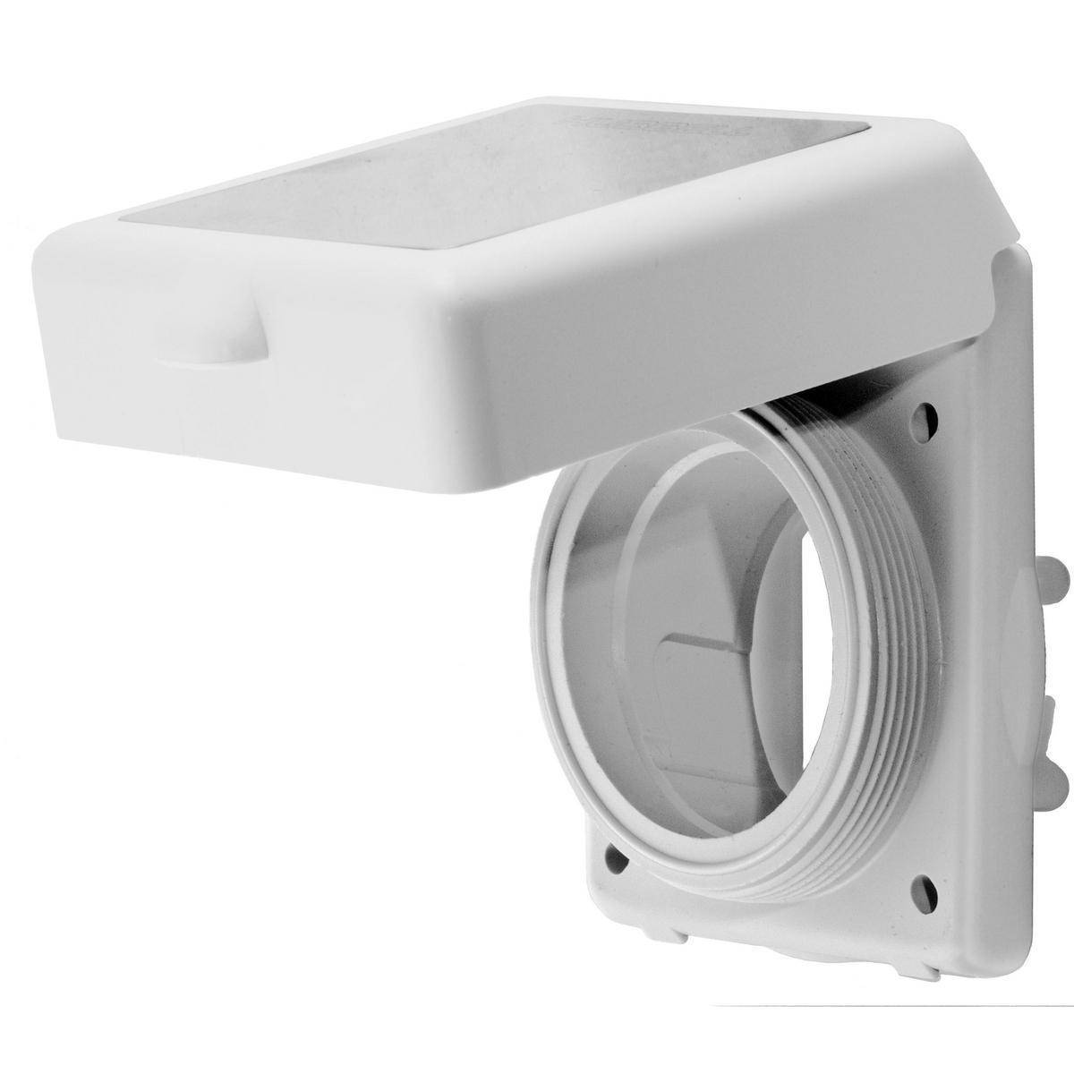 Wiring Device-Kellems Twist-Lock® HBLCBINM 1-Phase Non-NEMA Standard Watertight Pressure Screw Terminal Circuit Breaker Inlet Cover, Thermoplastic