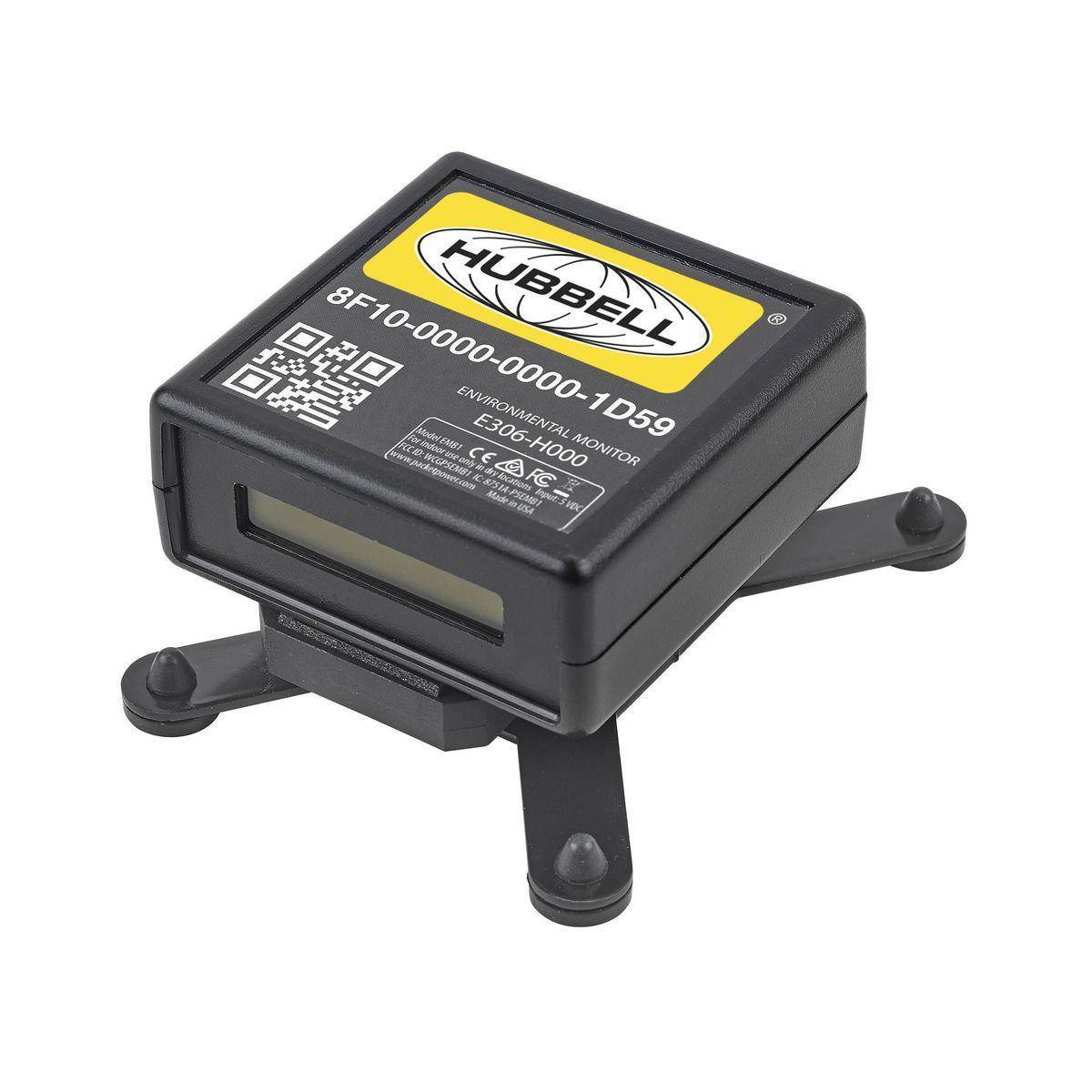 Wiring Device-Kellems HBLE306H000 Environmental Monitor, For Use With HBL Series Data Monitoring, Lexan®