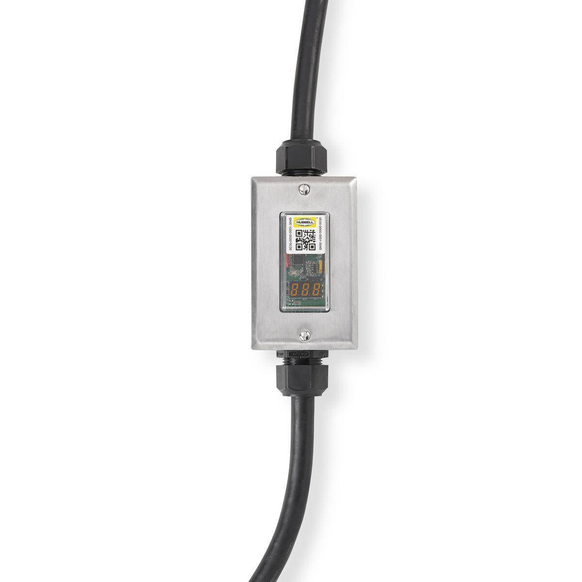 Wiring Device-Kellems inSIGHT™ HBLRG32532W HBL Data Monitoring 3-Phase 4-Pole 5-Wire Standard Smart Power Cable, 240/415 VAC, 48 in L, 12 to 10 AWG Conductor, Lexan®