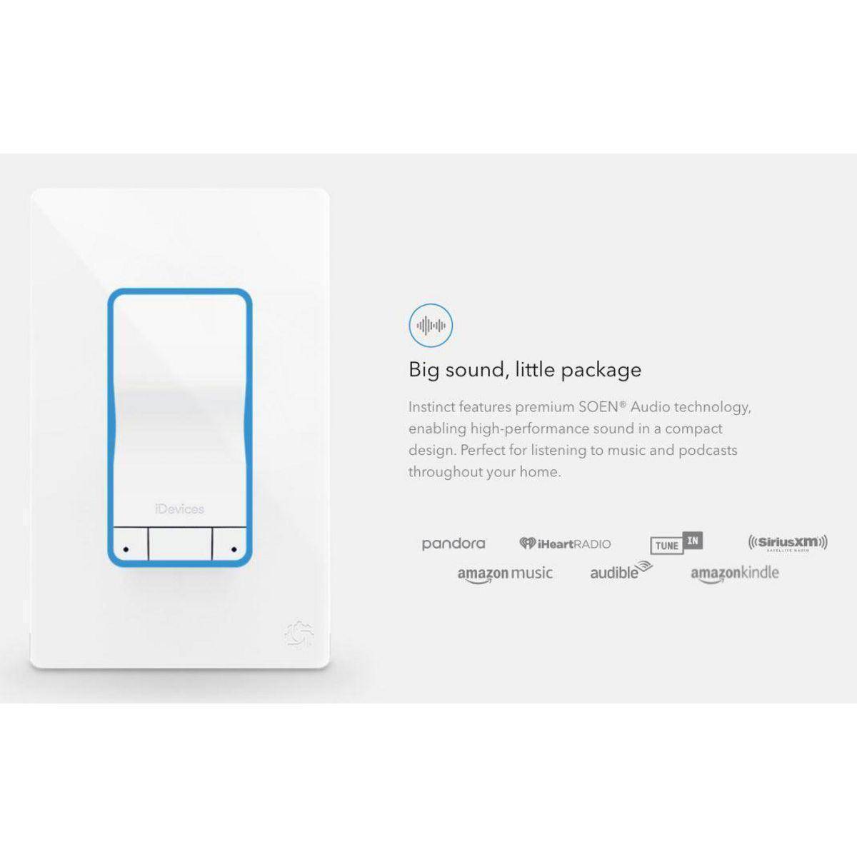 Wiring Device-Kellems IDEV0022 Smart Light Switch, White