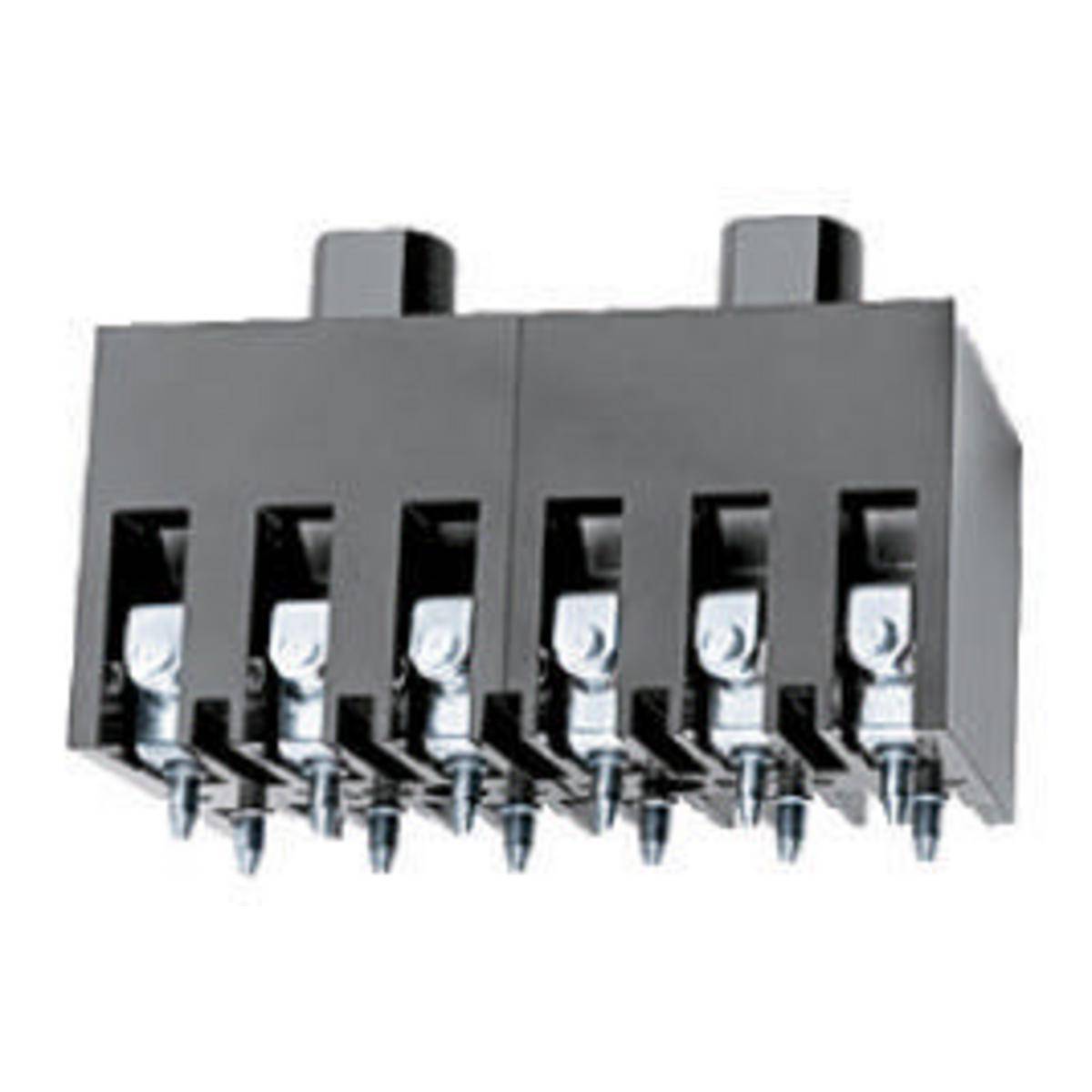 Wiring Device-Kellems MS5 PBS Replacement Pendant Insert, For Use With 5-Speed Button Set, 4-Pole, 250 VAC, -40 to 75 deg C Without Impact, Momentary, Surface Mount, Screw Terminal, Black