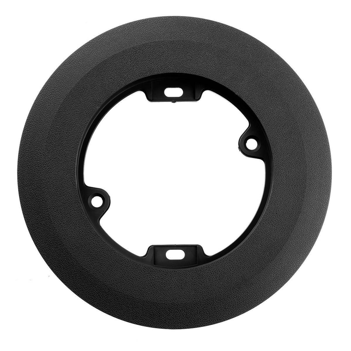 PREMISE WIRING PFBFBLA Round Standard Sized Carpet Flange, Thermoplastic