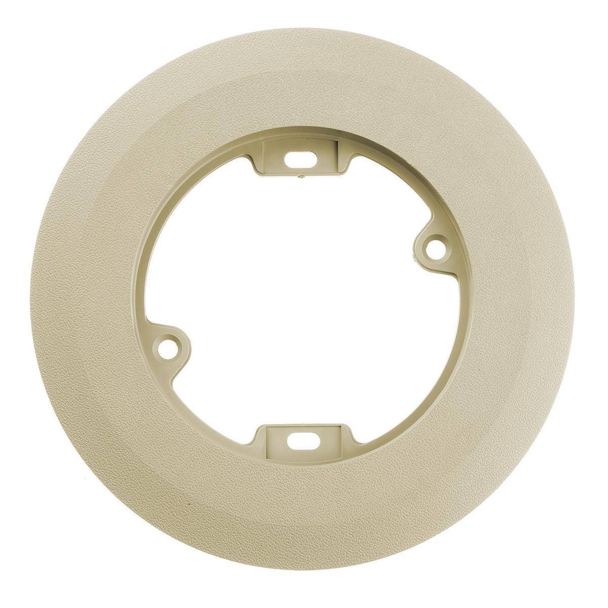 Wiring Device-Kellems PFBFIA PFB Round Standard Sized Carpet Flange, 6-1/4 in Dia, Thermoplastic