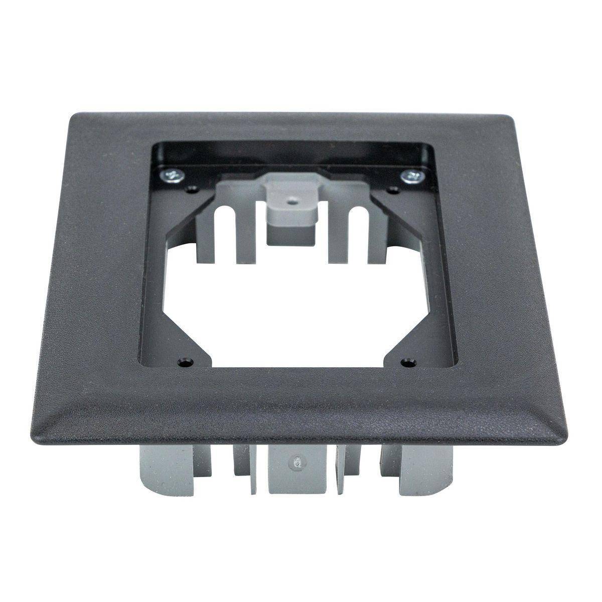 Wiring Device-Kellems PFBRFBL1 1-Gang Molded Standard Carpet Flange, 6 in L, PVC