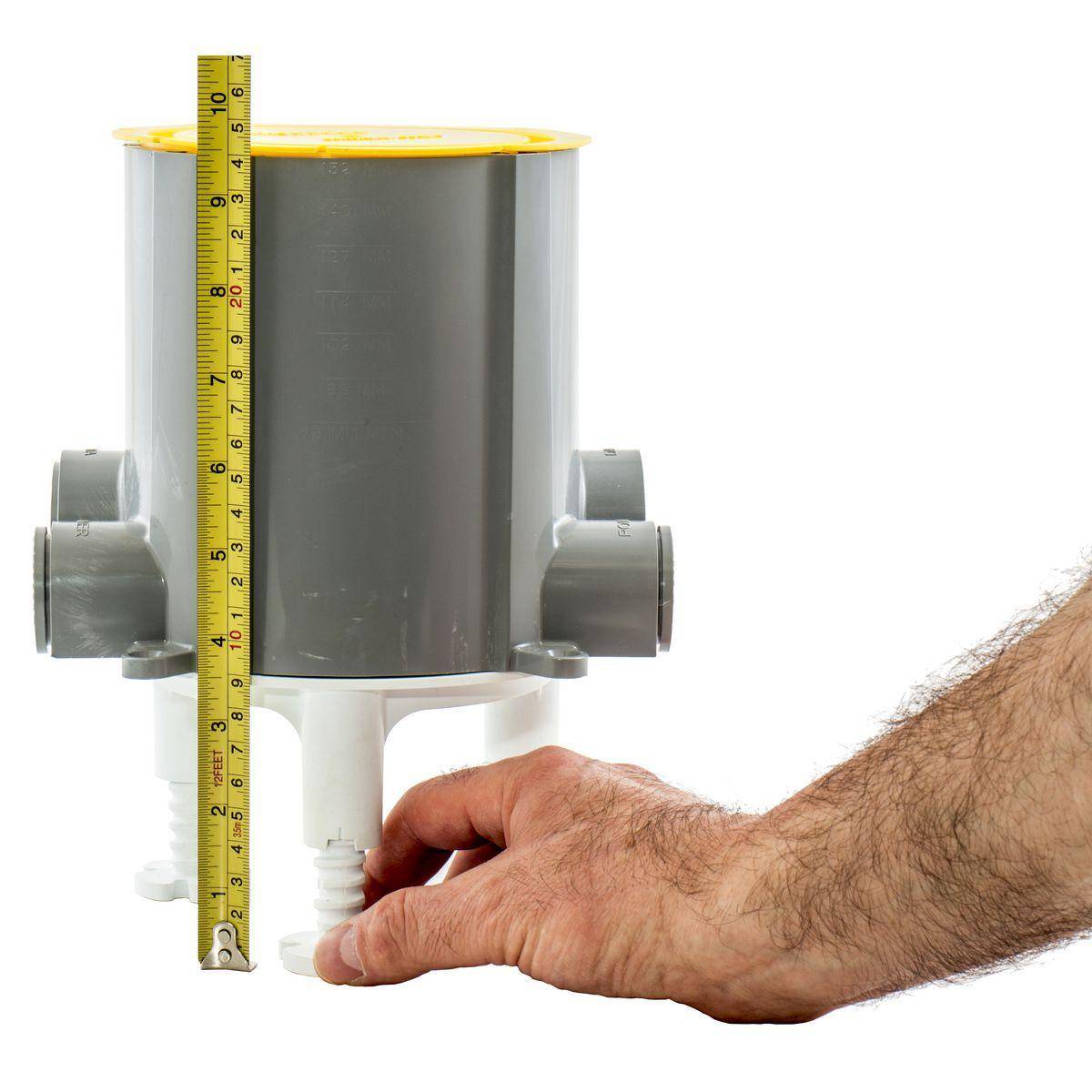 PREMISE WIRING Wiring Device-Kellems PFBSTAND Adjustable Non-Metallic Standard Floor Box Stand, 6 in W, PVC, White
