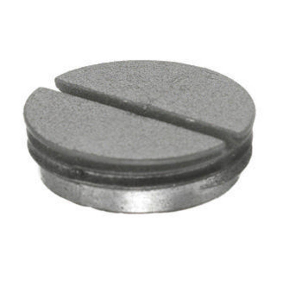 PREMISE WIRING SystemOne® S1FP34GY Replacement Standard Sized Flush Plug, 3/4 in NPT, Metallic