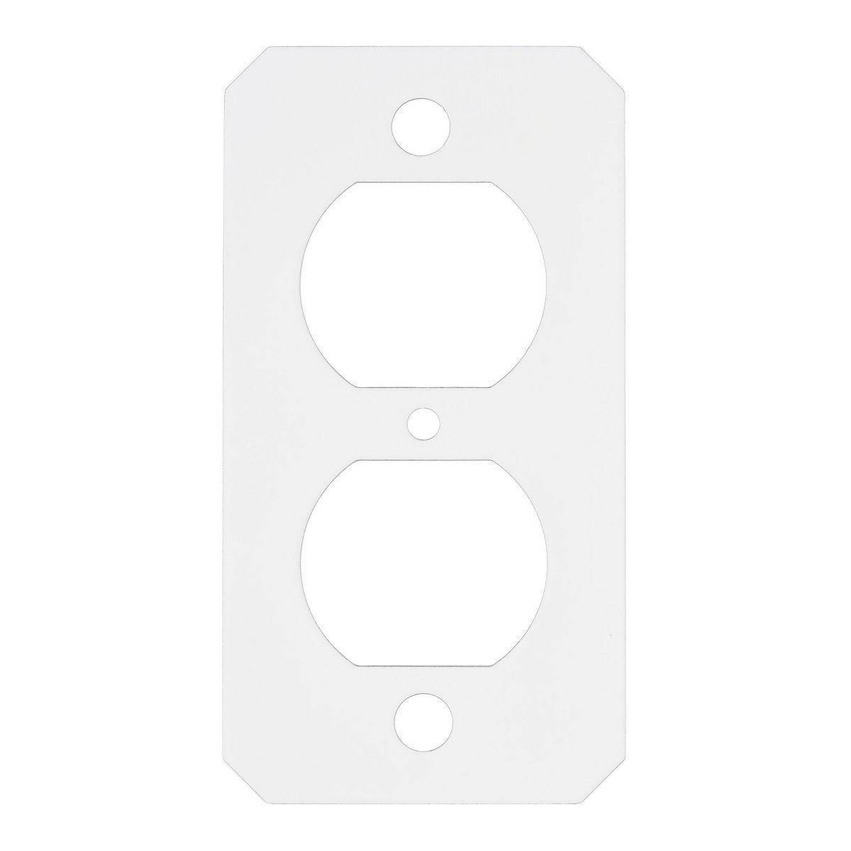 PREMISE WIRING Wiring Device-Kellems SystemOne™ ScrubShield® S1R10CSPI Center Fire Rated Poke Through Recessed Standard Sub-Plate With (1) Duplex Opening, 4.18 in L x 2.22 in W, Galvanized Steel