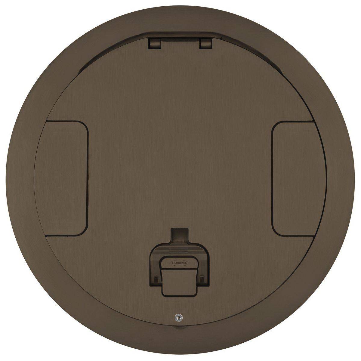 Wiring Device-Kellems ScrubShield® SystemOne S1R10CVRTRBRZ Tamper Resistant Cover Assembly, Cast Aluminum