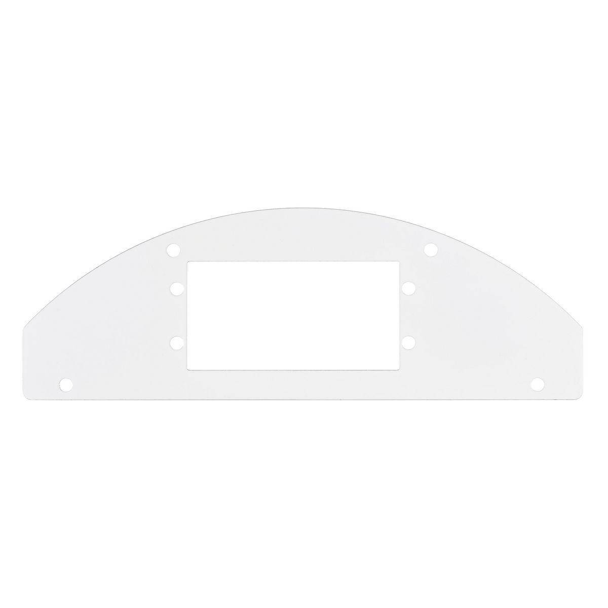 PREMISE WIRING Wiring Device-Kellems SystemOne™ ScrubShield® S1R10PSPA Perimeter Fire Rated Poke Through Full Gang Recessed Standard Sub-Plate With (2) Extron® AAP Openings, Galvanized Steel