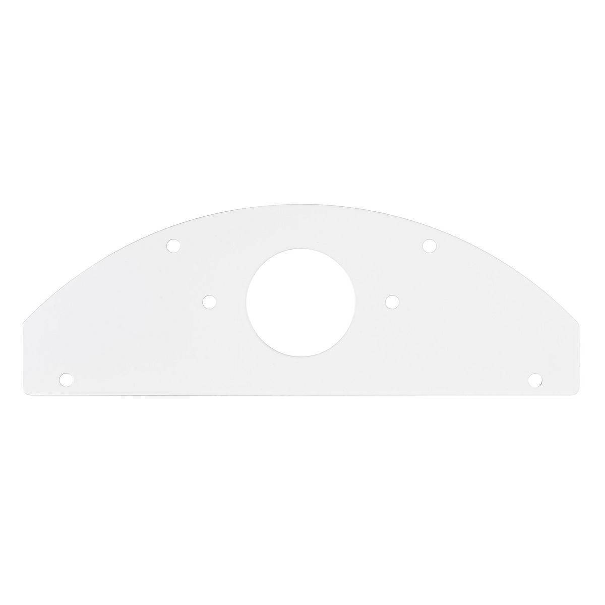 Wiring Device-Kellems SystemOne S1R10PSPJ Standard Full Perimeter Sub Plate With 1.4 in Opening, 2.49 in L x 7.26 in W x 0.06 in D, Steel