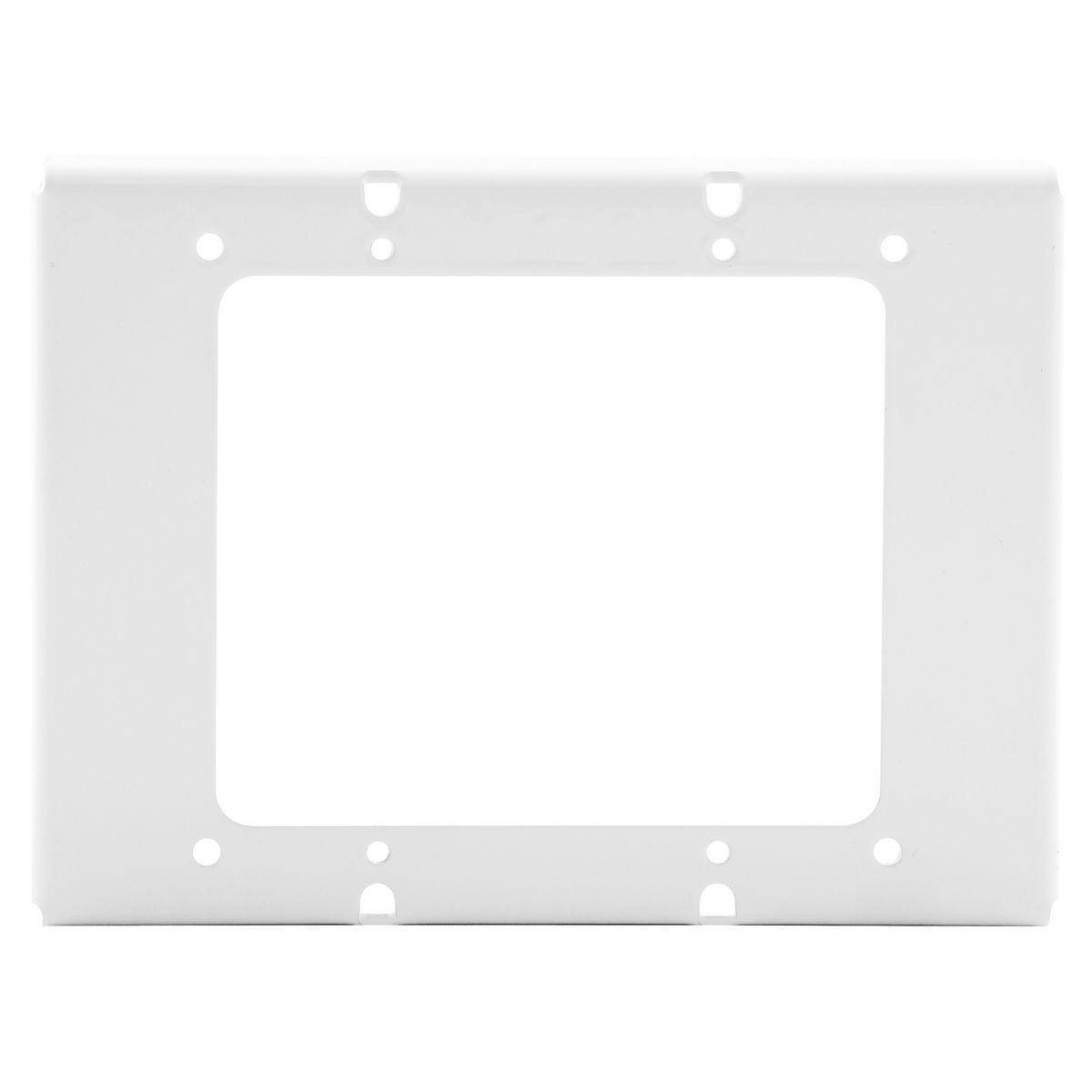 Wiring Device-Kellems S1R8CSPEXT32 3-Gang Center Sub Plate, 4.12 in L x 3.66 in W x 1 in D