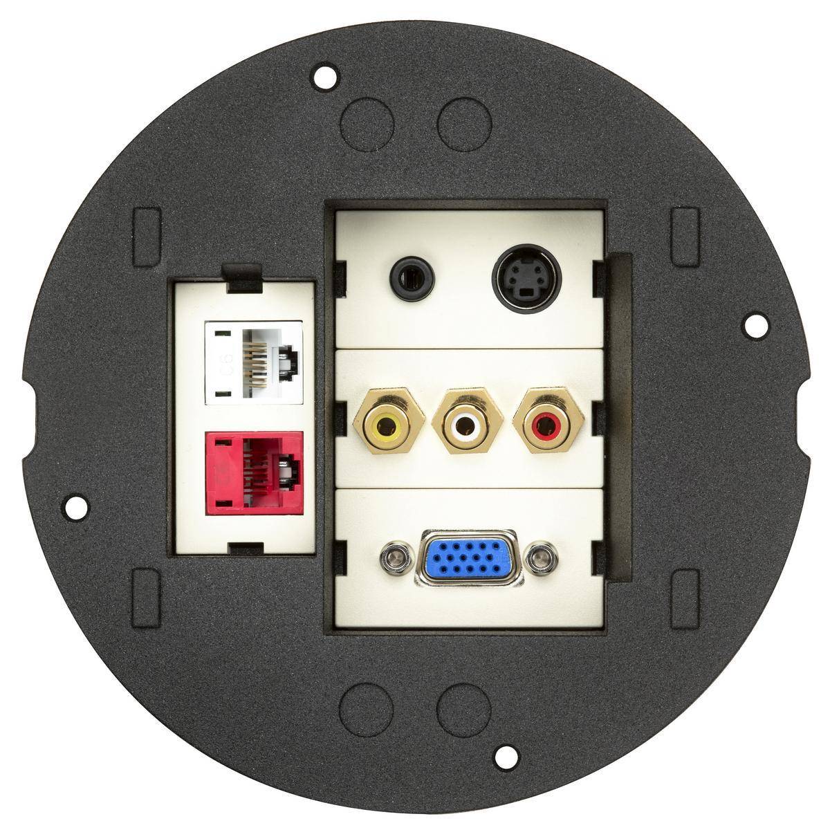 PREMISE WIRING S1SP4IM Fabricated Standard Sub-Plate, 5.36 in Dia, Composite