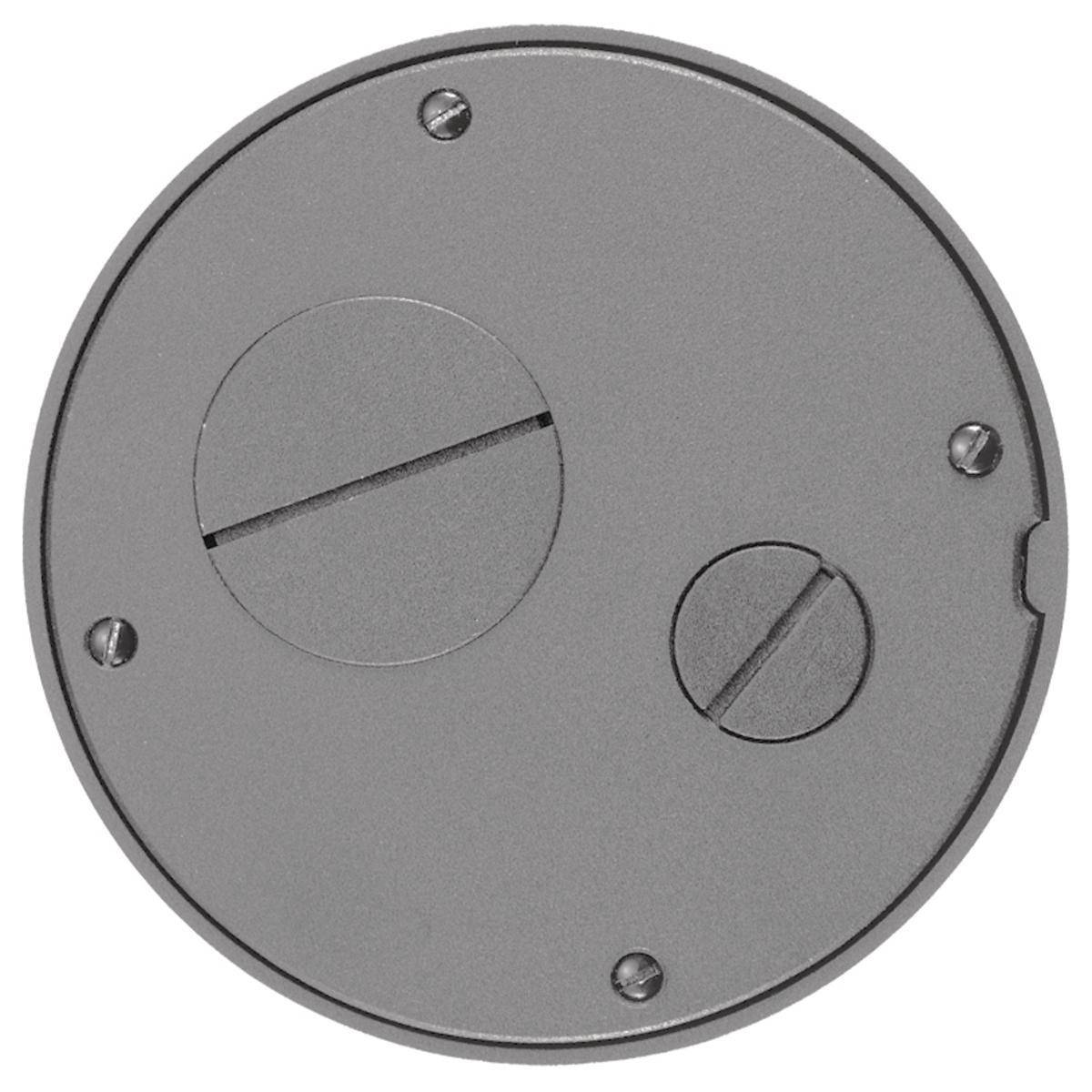 PREMISE WIRING S1SPFFTGY Fabricated Furniture Feed Standard Tile Sub-Plate, 5.62 in Dia, Composite