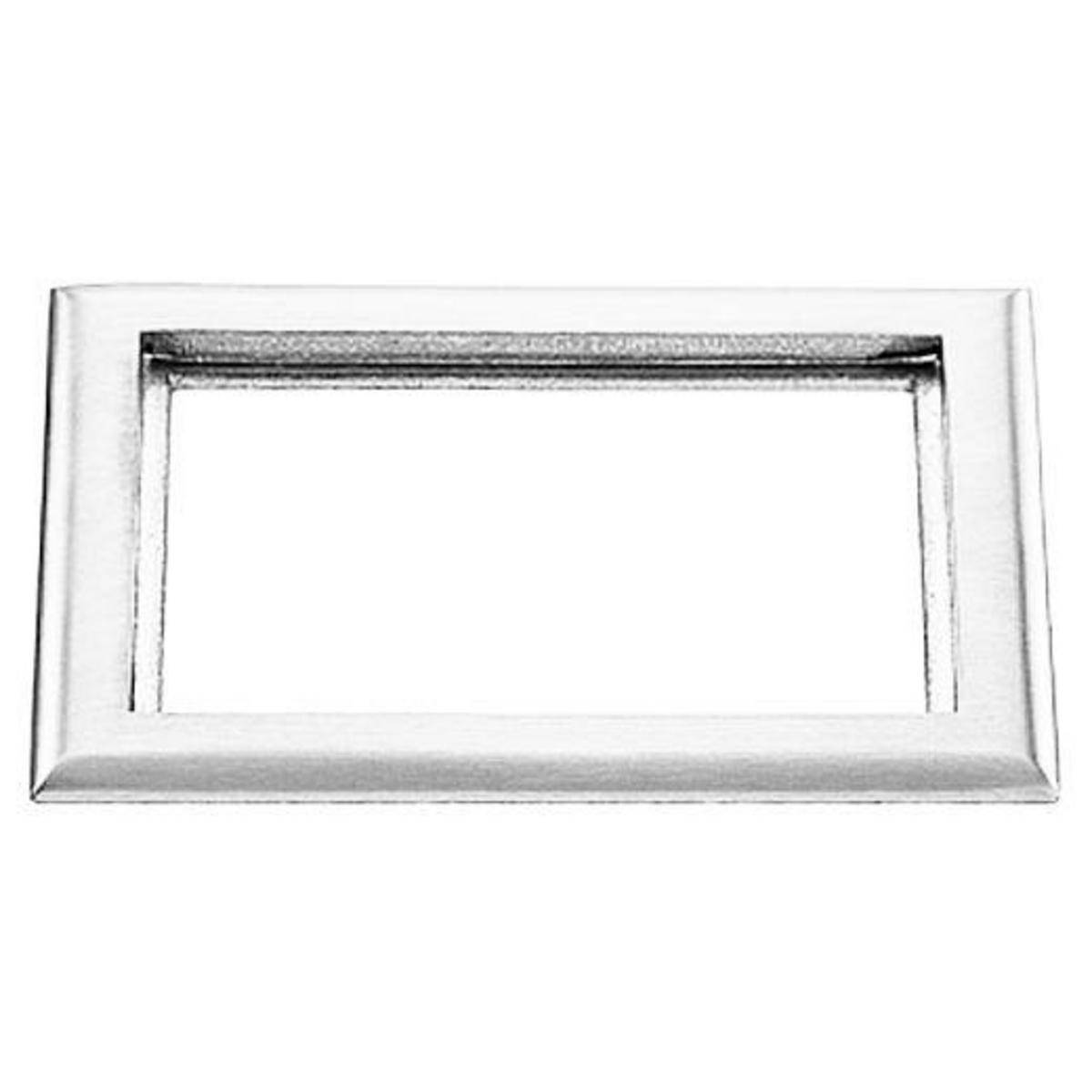 Wiring Device-Kellems S3084 1/2/3-Gang Machined Standard Tapered Carpet Flange, 8.13 in L, Polycarbonate