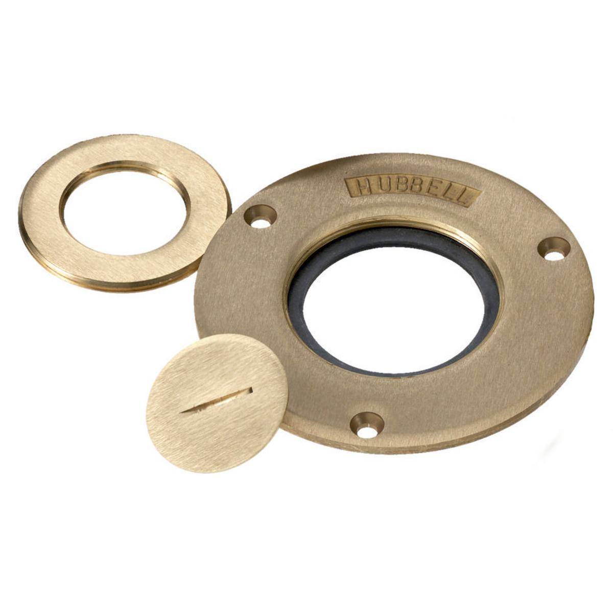 PREMISE WIRING S5012 Replacement Standard Crown Plug, For Use With 3/4 in Thread S2525, SA2525, S881, S2555, S2530, S2425, SA2425, SF2525 Floor Box Covers