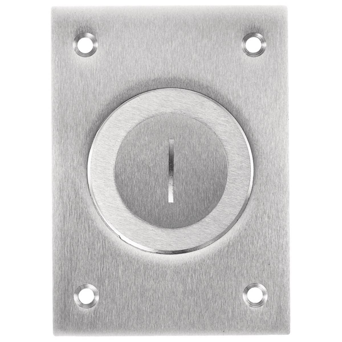 Wiring Device-Kellems ScrubShield® SA2625 Combination Flush Style Machined Standard Floor Box Cover, 2.99 in L x 4.15 in W, Aluminum